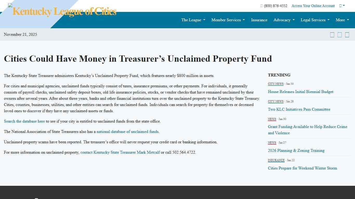 Kentucky League of Cities